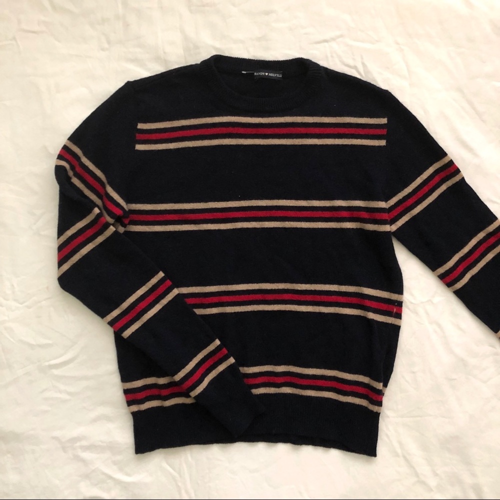 rare NWOT brandy melville striped abi sweater
